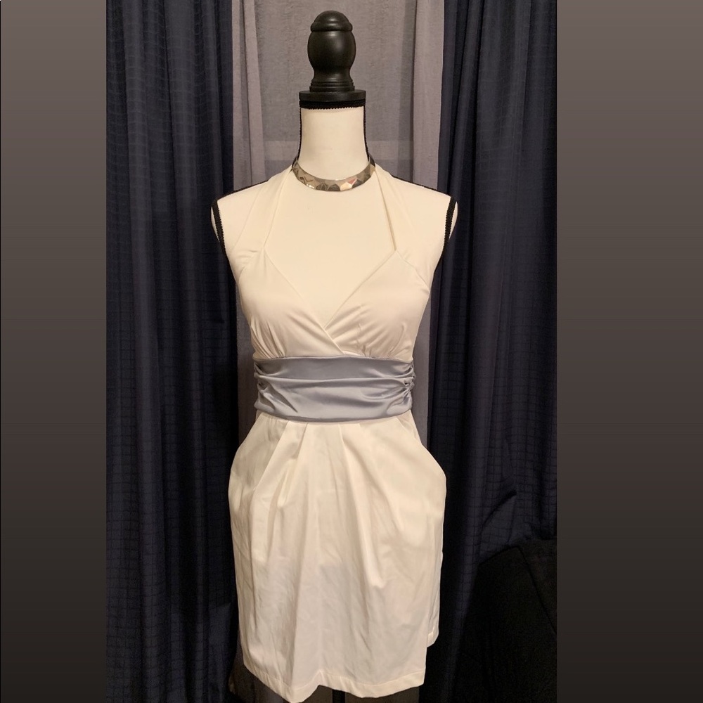 White Halter Top Dress ✨